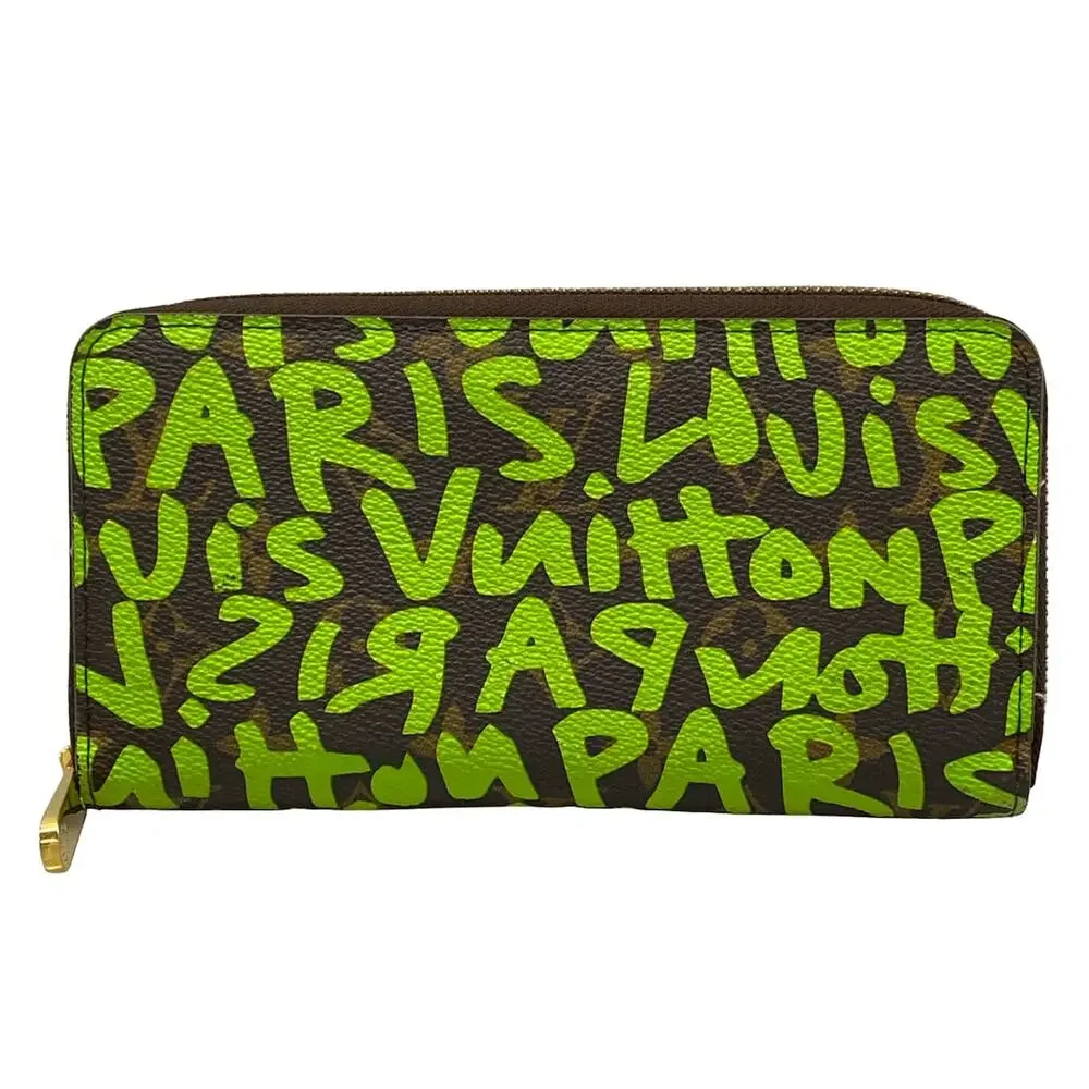 Louis Vuitton Zippy Wallet Monogram Graffiti Long Wallet M93712 - Picture 1 of 9